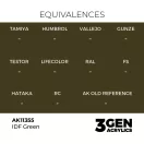 AK Interactive - IDF Green festék