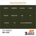 AK 3rd Generation AFV Series Idf Green 17ml