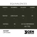 AK Interactive - LAF Green festék