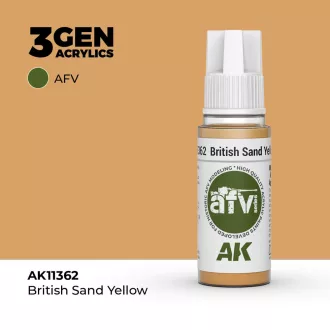 AK Interactive - British Sand Yellow festék