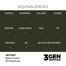 AK Interactive - Base Green (Protective) festék