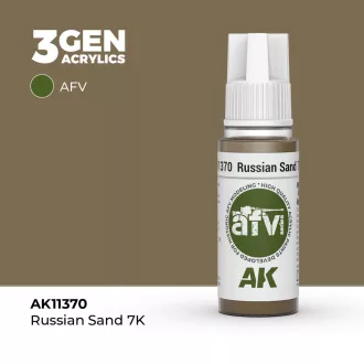 AK Interactive - Russian Sand 7K festék