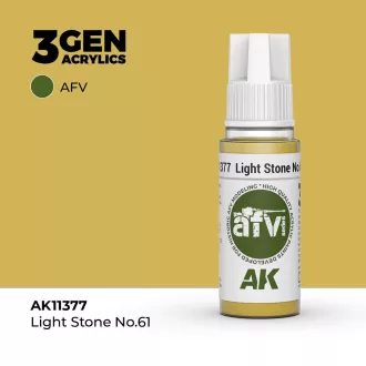 AK Interactive - Light Stone No.61 festék