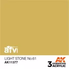 AK 3rd Generation AFV Series Light Stone No.61 17ml