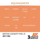 AK 3rd Generation AFV Series British Desert Pink Zi 17ml