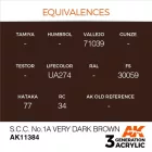 AK 3rd Generation AFV Series S.C.C. No.2 Brown 17ml
