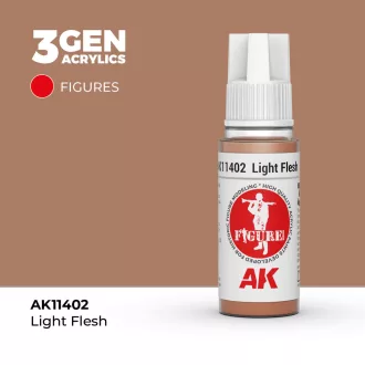 AK Interactive - Light Flesh festék