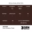AK Interactive - Dark Shadow Flesh festék