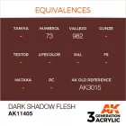 AK 3rd Generation Figure Series Dark Shadow Flesh 17ml