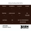 AK Interactive - Reddish Black festék