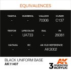 AK 3rd Generation Figure Series Black Uniform Base 17ml