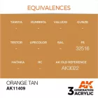 AK 3rd Generation Figure Series Orange Tan 17ml