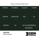 AK Interactive - Dark Green festék