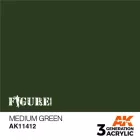 AK 3rd Generation Figure Series Medium Green 17ml