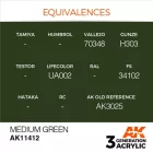 AK 3rd Generation Figure Series Medium Green 17ml