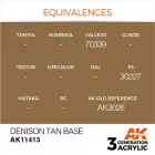 AK 3rd Generation Figure Series Denison Tan Base 17ml