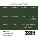 AK Interactive - Splittermuster Green Spots festék
