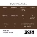 AK Interactive - Waffen Brown festék