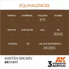 AK 3rd Generation Figure Series Waffen Brown 17ml