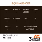 AK 3rd Generation Figure Series Brown Black 17ml