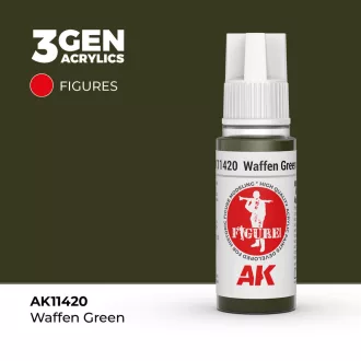 AK Interactive - Waffen Green festék
