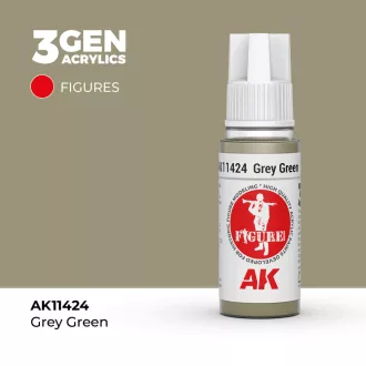 AK Interactive - Grey Green festék