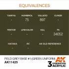 AK 3rd Generation Figure Series Field Grey Base #1 (Green Uniform) 17ml