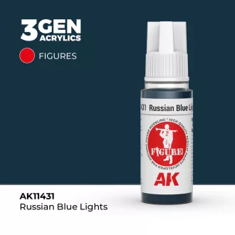 AK Interactive - Russian Blue Lights festék