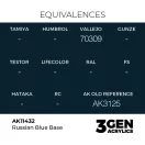 AK Interactive - Russian Blue Base festék
