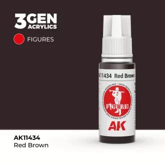 AK Interactive - Red Brown festék