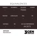 AK Interactive - Red Brown festék