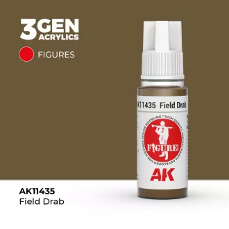 AK Interactive - Field Drab festék