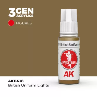 AK Interactive - British Uniform Lights festék