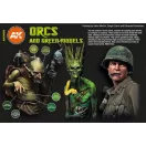AK Interactive - ORCS AND GREEN CREATURES festék