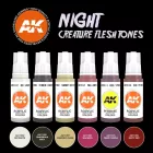 AK 3rd Generation NIGHT CREATURES FLESH TONE set
