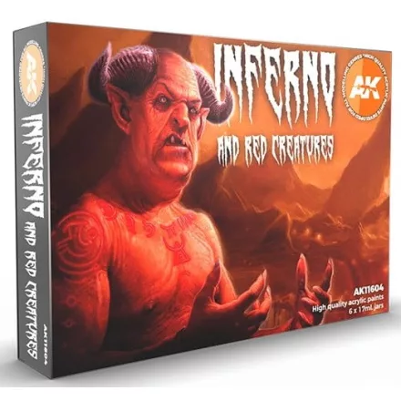 AK 3rd Generation INFERNO AND RED CREATURES set