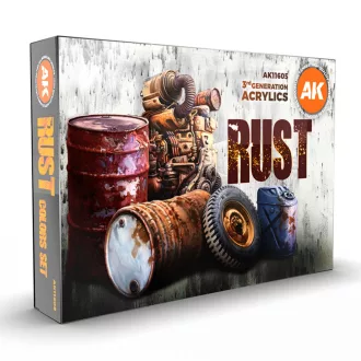 AK Interactive - RUST SET festékkészlet