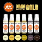 AK 3rd Generation NMM (NON METALLIC METAL) GOLD SET
