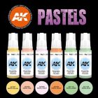 AK 3rd Generation PASTELS COLORS SET