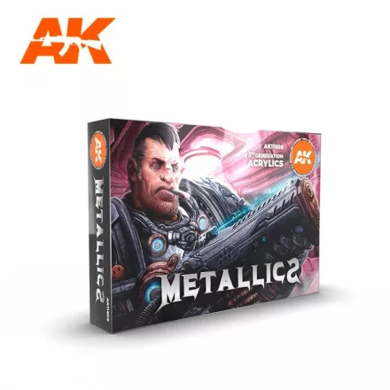 AK 3rd Generation METALLICS COLORS SET