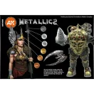 AK Interactive - METALLICS SET festékkészlet