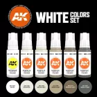 AK 3rd Generation WHITE COLORS SET set