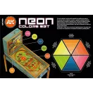 AK Interactive - NEON COLORS SET festékkészlet
