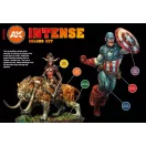 AK Interactive - INTENSE COLORS SET festékkészlet