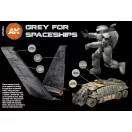 AK Interactive - GREY FOR SPACESHIPS SET festékkészlet
