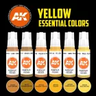 AK 3rd YELLOW ESSENTIAL COLORS SET