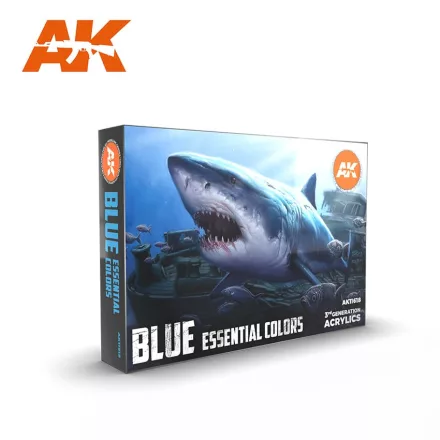 AK 3rd BLUE ESSENTIAL COLORS SET