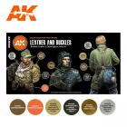 AK 3rd Leather And Buckles SET