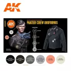 AK 3rd Panzer Crew Black Uniforms SET