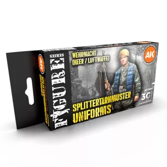 AK Interactive - SPLITTERMUSTER UNIFORM 3G festék